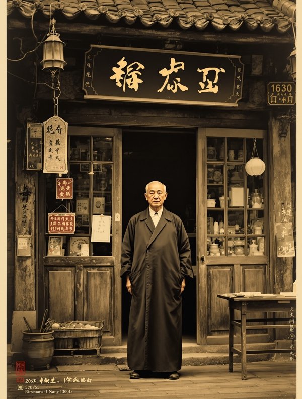 林家铺子 电影海报